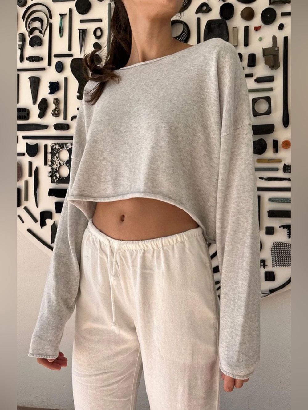 Brandy Melville Cameron Cropped Sweater